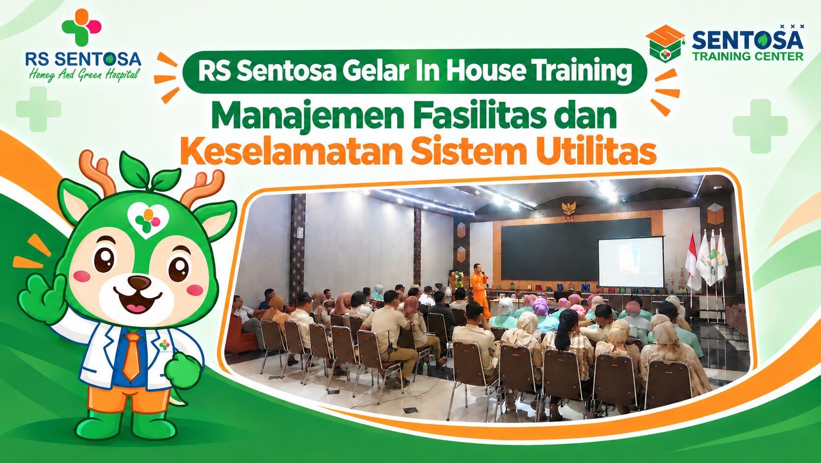 RS Sentosa Gelar in House Training Manajemen Fasilitas dan Keselamatan Sistem Utilitas, Perkuat Kompetensi SDM dan Keselamatan Pelayanan